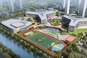 南京金地未來學(xué)校俯瞰圖